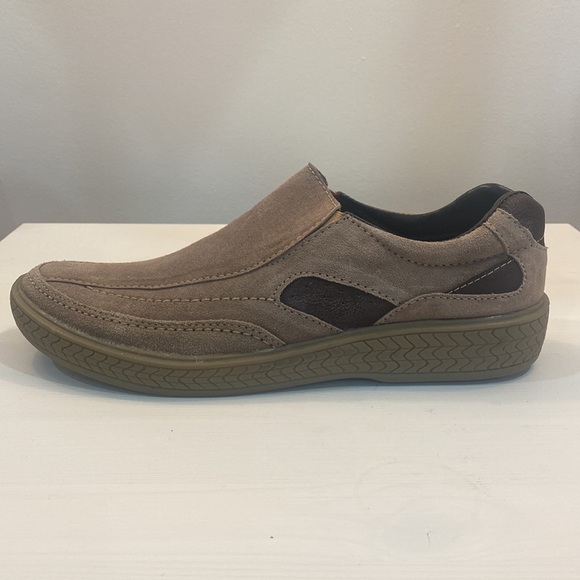 Padrinii Genuine Leather Shoes - Tan Brown Suede - Picture 6 of 11